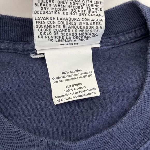 Y2K Men’s Winner’s Circle Jeff Gordon NASCAR Double Sided T-Shirt Sz XL Blue - Picture 7 of 7